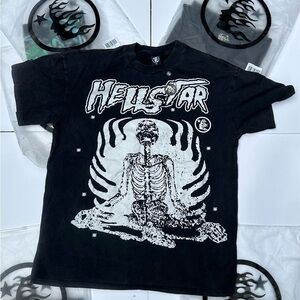 Black hellstar records tee